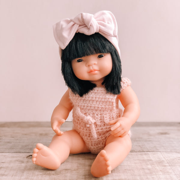 Barely Pink Top Knot 'Baby Doll Edition'